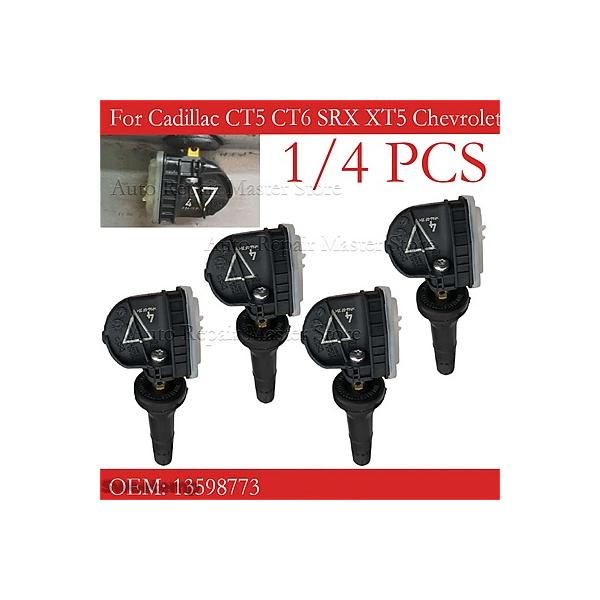 互換品 シボレー ビュイック ラクロス リーガル キャデラック CT6 カマロ クルーズ マリブ ボルト 433MHZ TPMS センサー タイヤ圧力センサー 