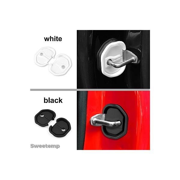 互換品 クボ用 フィアット 595 500 500L 500X 500C アバルト パンダ フィオリーノ プント ブラボー 車ドアダンピングクッション シリコン