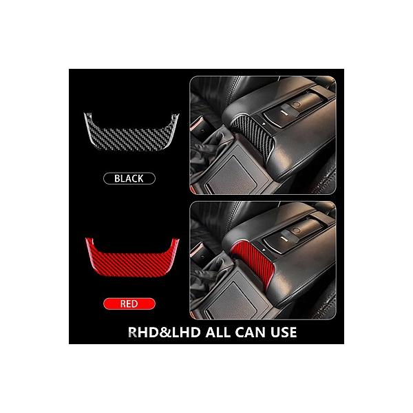 互換品 1998-2003用 収納ボックス ハンドルパネル ステッカー トリムアクセサリー BMW M5 E39 5シリーズ リアルソフトカーボン フロントアー