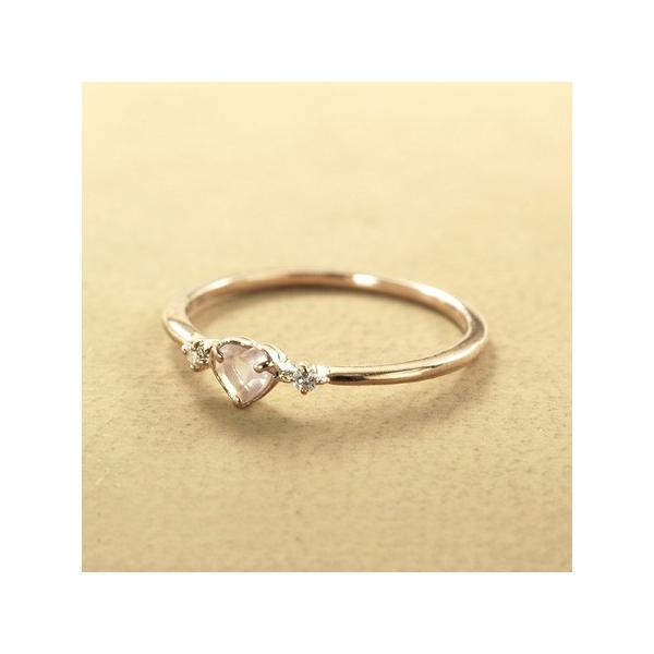 ハートとダイヤモンドの細身ピンキー レディース ピンキー リング ローズクォーツ ダイヤモンド 10金ピンクゴールド K10pg Buyee Buyee Japanese Proxy Service Buy From Japan Bot Online