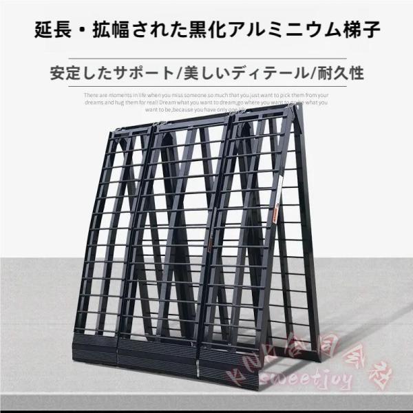ローディングラダーレール アルミラダーレール 274cm KNK(株) 積載用スロープ スチールラダー タイヤスロープ バイクラダー トラック 積み降し 負荷270kg