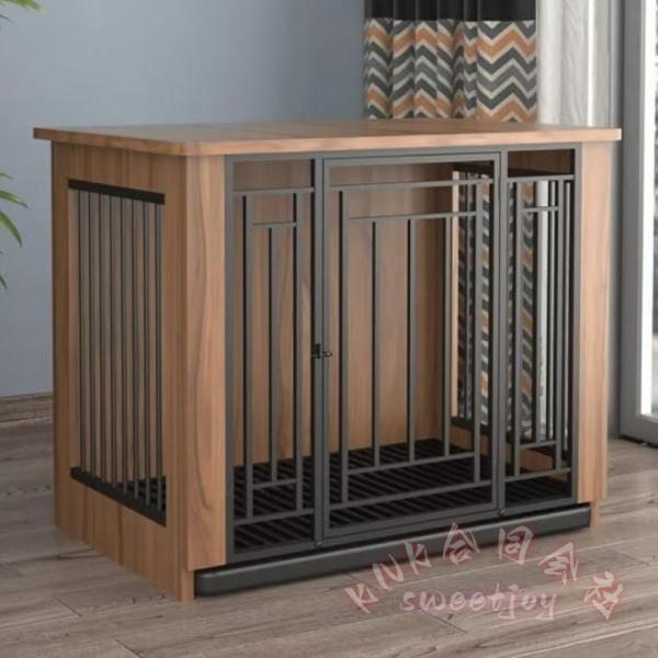 犬の小屋屋外 移動便利 木製 ドッグハウス トレー付き さびない 頑丈 犬小屋 大型 犬用 ケージ 組み立て簡単 犬小屋 木 室内外兼用/テラス/裏庭/室内/屋外用