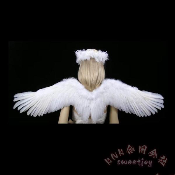 商品紹介：商品を背負って頂くことで徐々に背中に沿っていきますので、画像のような曲がった状態になっていきます。 また、納品させて頂きます段階では、羽がまとまっておりますので立体的ではございませんが、 商品を開封して頂きまして、羽が空気に触れる...
