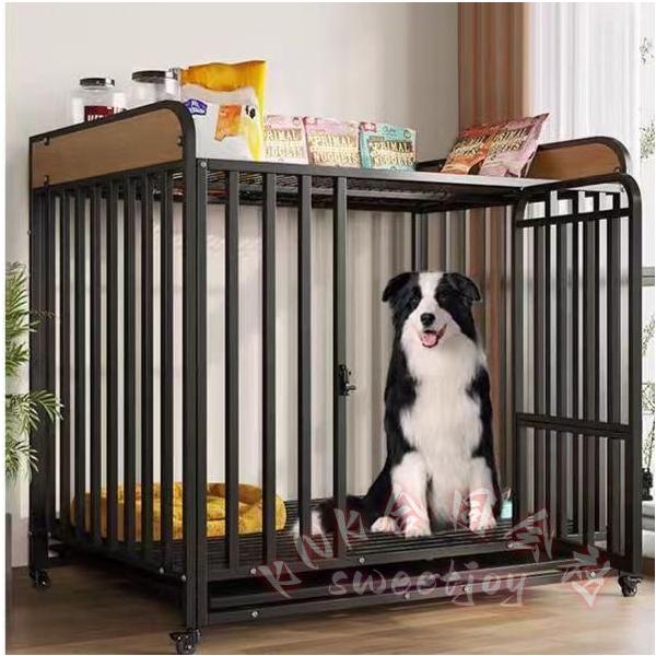 ペットケージ犬檻犬小屋ケージペットサークルドッグケージペットフェンス小型大型中型犬用ペット用品キャスター付き