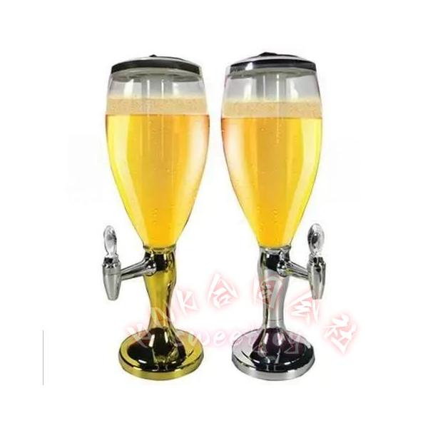 ビュッフェ式ビールタワー：このビールディスペンサーは3Lの容量を持っており、バー、ビュッフェレストラン、家族集会などに使用できます。取り外し可能なつらら：ビールタワーには分解できるアイスチューブがあります。より良い味を作り出すために、デザイ...