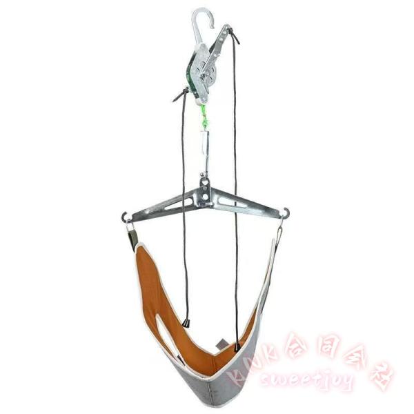 ご注意：本品はリラクゼーションを目的とし、医療機器ではありません。使用方法本体から出ている紐を引っ張りご自身の力で頸椎を伸ばすだけです。2本出ているグレーの紐をカチカチゆっくり引っ張り、もう片方の紐で引っ張ると解除されて牽引が緩みます。使用...