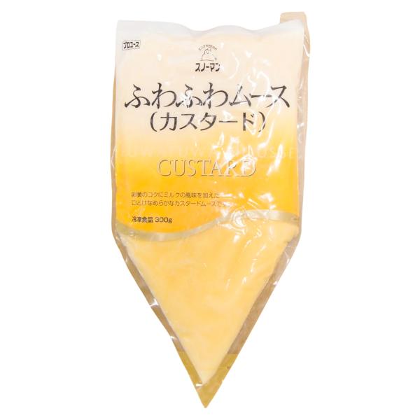 スノーマン ふわふわムース (カスタード)