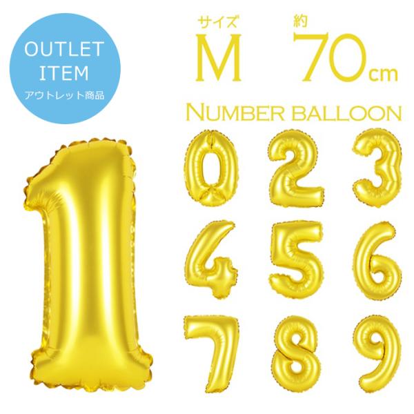 【アウトレット理由】・旧デザインの為(数字の形が現行商品より少し太めのデザインです)・透明袋入りの簡易パッケージです【数字 風船 1枚入り Ｍサイズ 高さ約70cm シルバー】♪大きい ナンバー バルーン♪大きめサイズの数字バルーン！一生に...