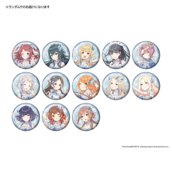 学園アイドルマスター コラボカフェ トレーディンググリラメ缶バッジA