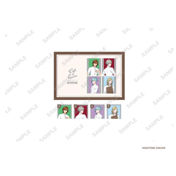 うたの☆プリンスさまっ♪ LIVE EMOTION「Cafe de Emotion」 パスタスナック（黒コショウ味）【QUARTET NIGHT】●商品仕様【サイズ】箱サイズ：W153mm×D50.5mm×H104mmステッカー本体サイズ：...