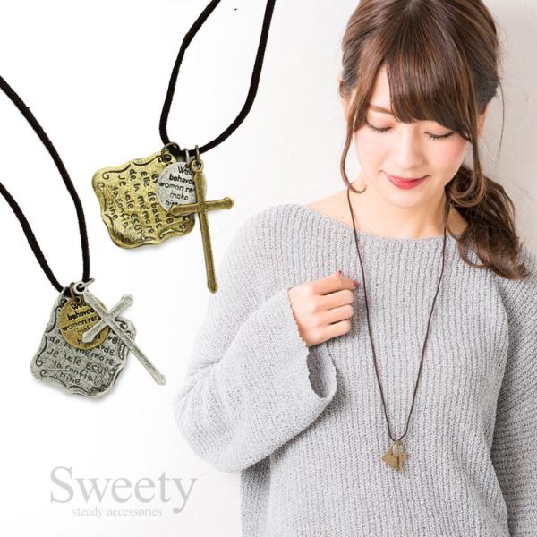 アンティーク　天然素材ネックレス　ロングネックレス　四 ネックレス ロングネックレス リーフ ペンダント 葉っぱ 大人