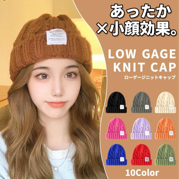 1点800円!対象2点購入クーポンで]ニット帽 ニットキャップ レディース