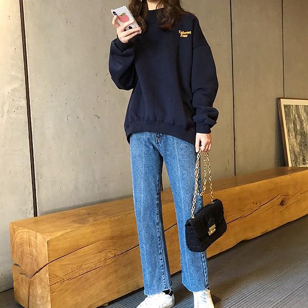 トレーナー 裏起毛 レディース おしゃれ 安い 大きめ 韓国 トップス 長袖 T598 Buyee Buyee Japanese Proxy Service Buy From Japan Bot Online