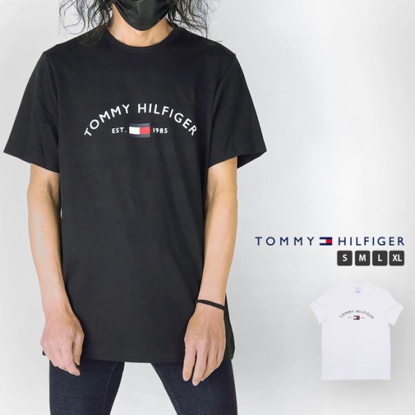 Tシャツ tシャツ トミーヒルフィガー TOMMY HILFIGER メンズ レディース 09T4551 クルーネック半袖Tシャツ クルーネック 半袖Tシャツ 半袖Tシャツ 服 シャツ