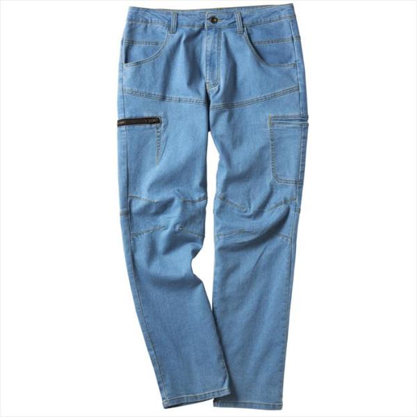TULTEX タルテックス デニムストレッチカーゴ ライトブルー 580339 006