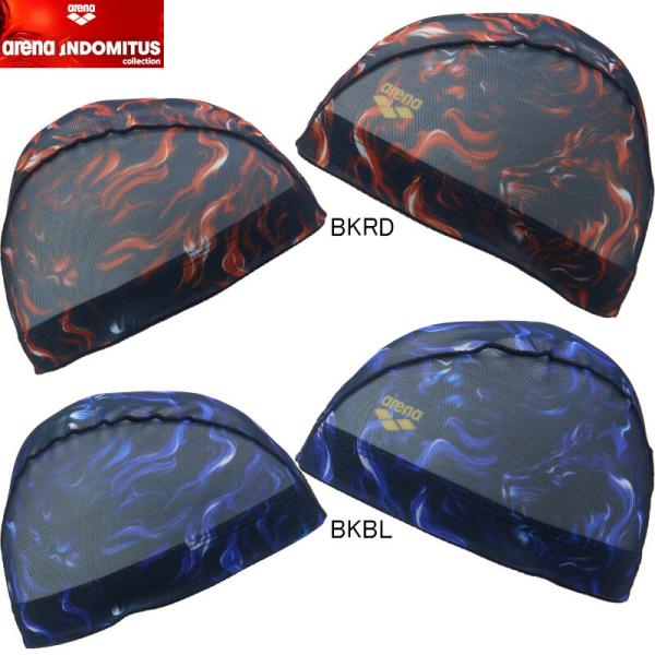 ◇スタイル◇arena INDOMITUS COLLECTIONメッシュキャップ左右同一柄(アリーナロゴは片面のみ)適合サイズ M:50-55cm日本製公式大会招集所持ち込み可◇特　徴◇水抜けが良く、ハードなトレーニングでもムレ感が少なく快...