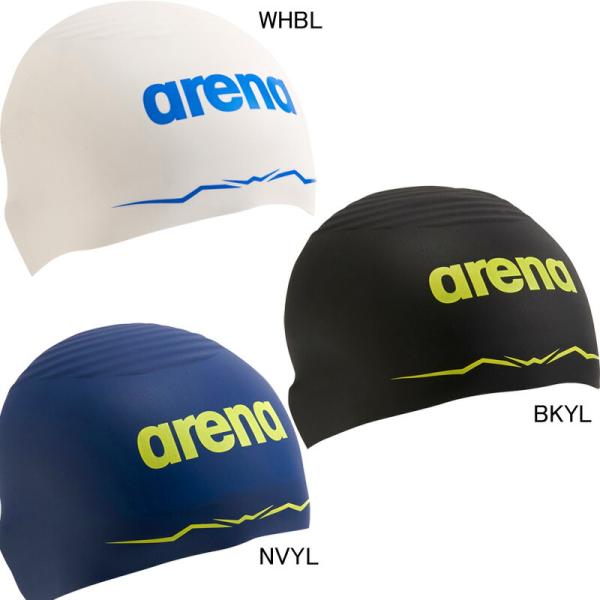 (ネコポス可)アリーナ(ARENA) アクアフォースウェーブキャップ レーシングシリコーンキャップ ソフトタイプ AS5SSC00U