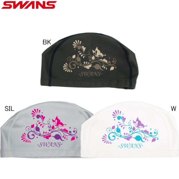 ◇スタイル◇シリコーンラミネートキャップ2WAYシリコーンキャップフリーサイズ両面同一プリント(SWANSロゴは片側のみ)中国製◇特　徴◇表地:シリコーン裏地:ポリエステル82%・ポリウレタン18%◇カラー◇BK ブラックSIL シルバーW...