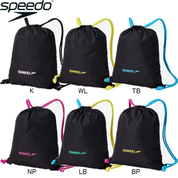 ◇スタイル◇KnapsackナップサックW360xH450(mm)中国製◇特　徴◇軽量でシンプルなナップサック(リュック)です環境配慮型素材を採用はっ水機能つき肩紐とSpeedoロゴのカラー使いがアクセントになっていますオーソドックスなデザ...