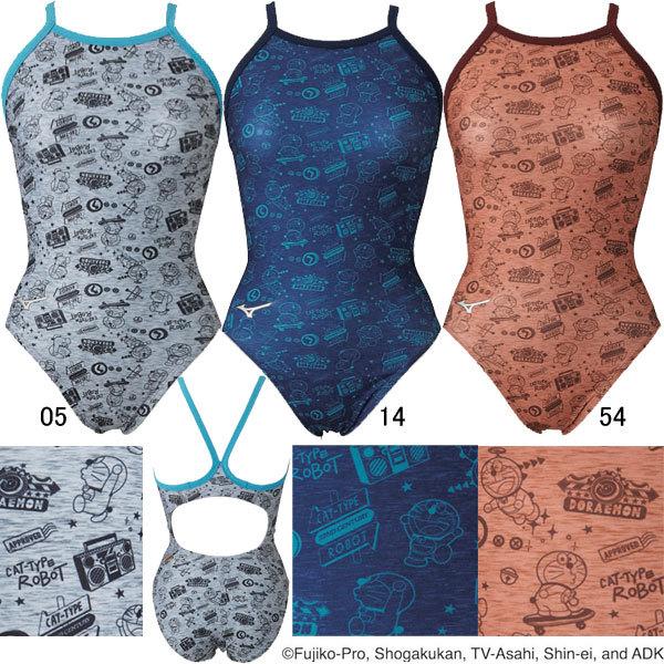 ネコポス可 ミズノ Mizuno 女性用トレーニング水着 ドラえもん エクサスーツウイメンズミディアムカット N2ma1281 05aa1281 スイムショップ 通販 Yahoo ショッピング