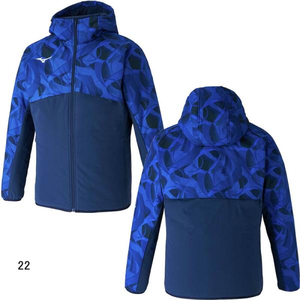 ミズノ(MIZUNO) MUGEN GRAPHIC サーマルチャージ ウォーマージャケット for swimmers N2JCB510