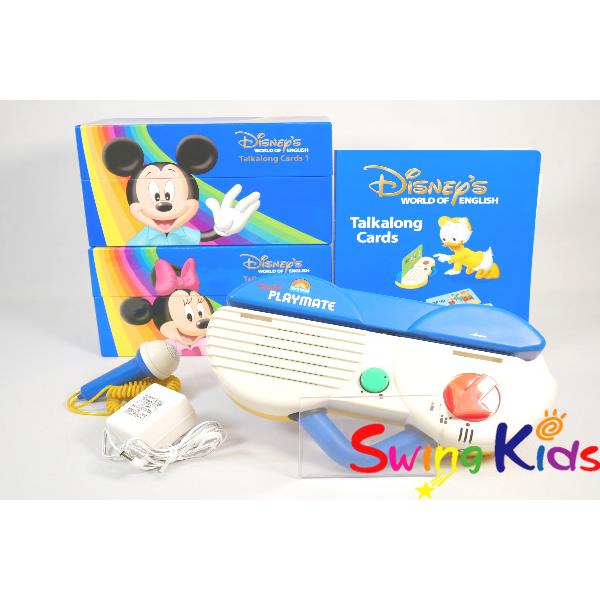 注目ショップ ワールドファミリー 中古 カード美品多数 17年購入 クリーニング済 両面デジタル トークアロングセット ディズニー英語システム Dwe 英語 Www Ramstackcr Com