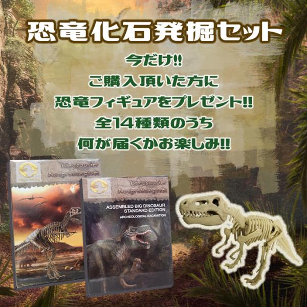 恐竜化石発掘セット レビューを書いて、フィギュアをもらおう！！対象