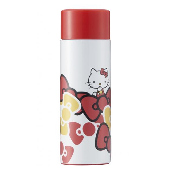 水筒 おしゃれ 保温 保冷 ハローキティ プチステンレスマグボトル 120ml スリムタイプ