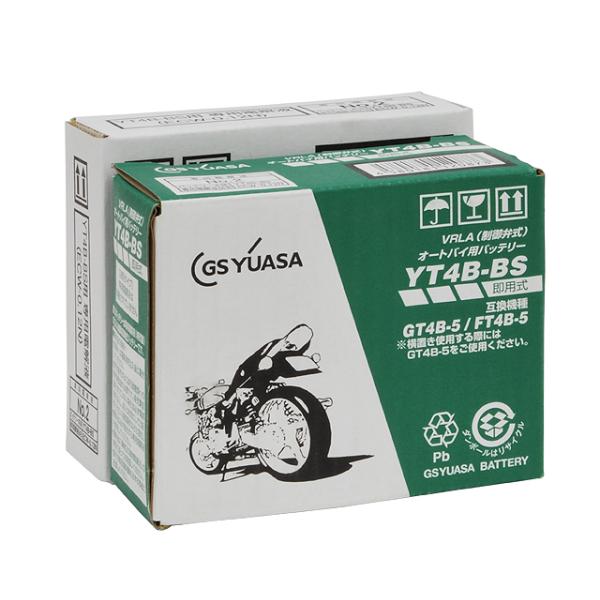 GS YUASA GSユアサ YT4B-BS オートバイ用バッテリー