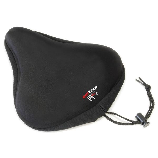 ・座り心地は柔らかく、適度な弾力が衝撃を和らげるゲル内蔵のサドルカバー・サドルカバーのズレを防止するアジャスター付き・一般車用サドル対応 ■サイズ  前後229mm〜254mm×幅216mm〜241mm