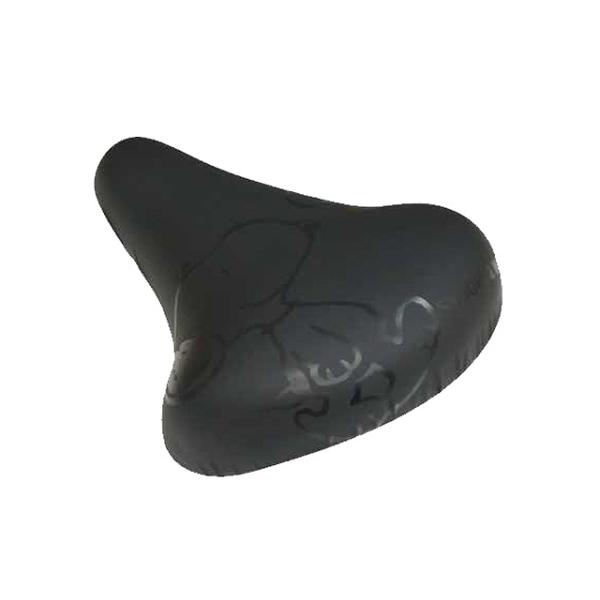 ・のび〜るチャリCAPスヌーピーフレンズ柄のブラックカラー・ベースをマット仕上げにし、さり気なく浮き出るスヌーピー達がオシャレで気品のあるデザイン・伸びる素材で子供用から大人用の一般車サドルにぴったりフィット・ポリウレタン製でさわり心地はサ...