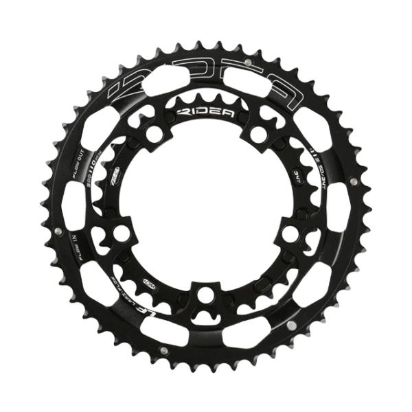 RIDEA リデア 5x/3x-LFR5CT Double Speed Chain Ring LF 5arms