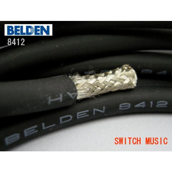 BELDEN ベルデン 8412 マイク、ラインケーブル黒 1m切売り
