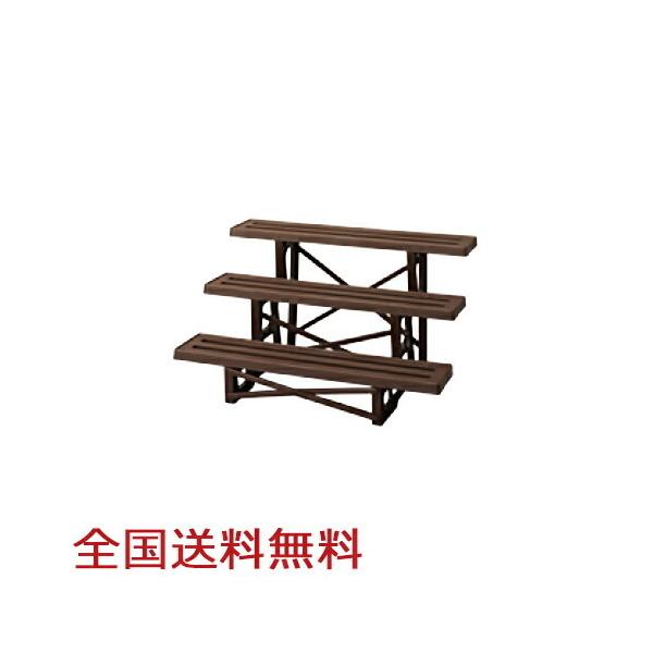 他サイト： フラワ−スタンド 3段900 チョコブラウン ガーデニング  フラワーラックの商品画像