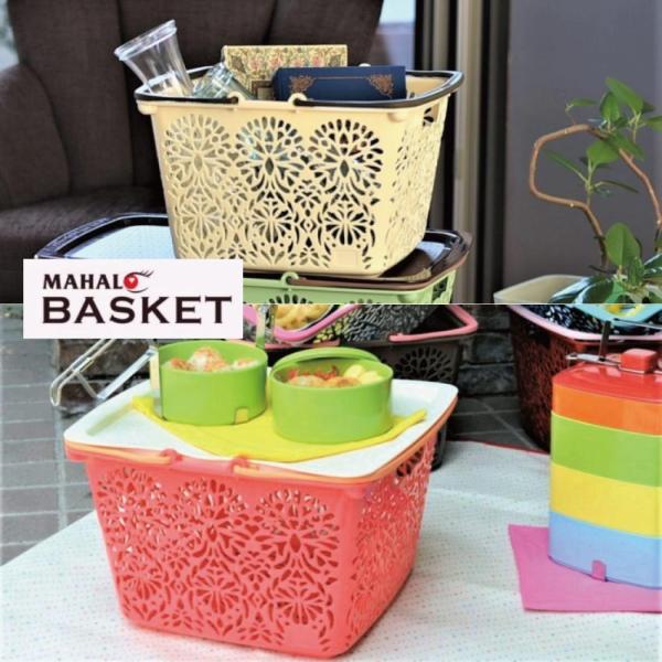 買い物カゴ おしゃれ レジバック マハロ マハロバスケット・リイ バスケット インテリア エコバッグ MAHALO BASKET LII