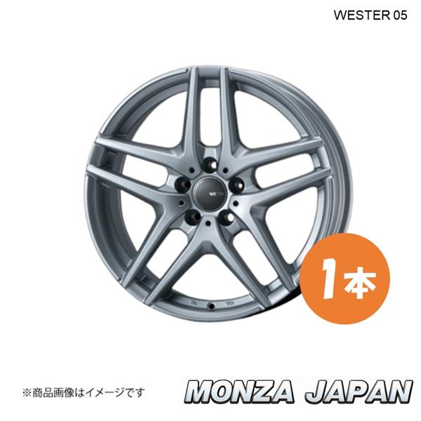 【16×6.5J 5-100 INSET38 シルバー】 MONZA JAPAN WESTER S05 AUDI S1 スポーツバック(8X) ホイール 1本 