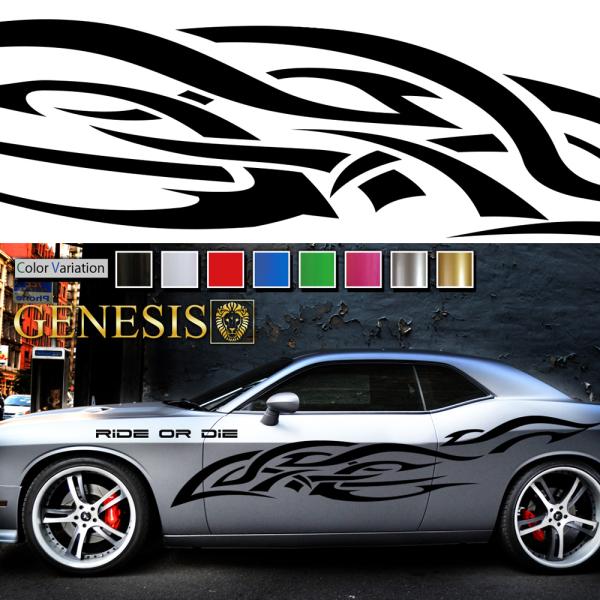 車 ステッカー かっこいい カスタム ファイア 炎 大きい カーステッカー 車用 バイナルグラフィック ワイルドスピード系 スポーツ 左右 14色から選べる Wa41 Wa41 バイナルグラフィックのgenesis 通販 Yahoo ショッピング