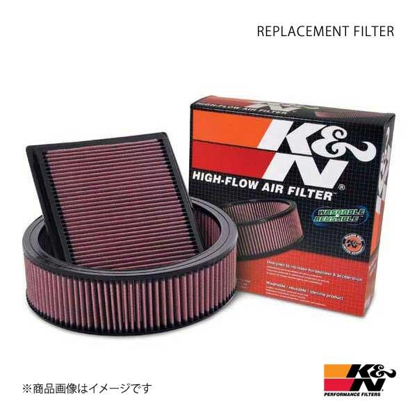 K&amp;N エアフィルター REPLACEMENT FILTER 純正交換タイプ LINCOLN MKX 08〜10 ケーアンドエヌ