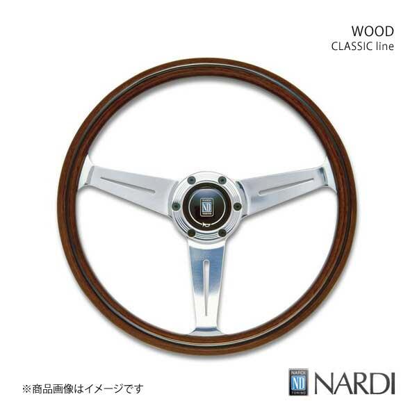 NARDI ナルディ CLASSIC(クラシック) WOOD(ウッド) Vite ウッド＆シルバースポーク 直径360mm N162  :n162-qq-e-11s:車楽院 Yahoo!ショッピング店 - 通販 - Yahoo!ショッピング