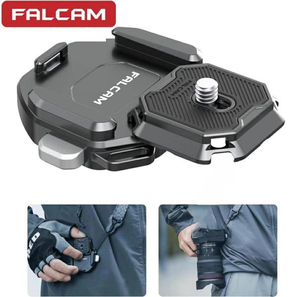FALCAM F38 最新版 クイックリリースショルダーストラップタイプV2 アルカスイス対応クイックリリースプレートArca-Swiss規格 ULANZI F38-7 N