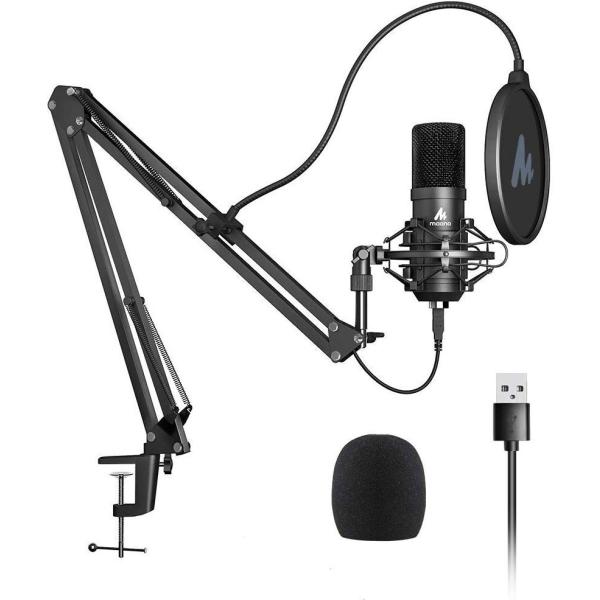 【ゲーム実況等に】単一指向性マイク［型番］AU-A04TC 楽天市場】公式 MAONO USBマイク コンデンサーマイク PC マイク