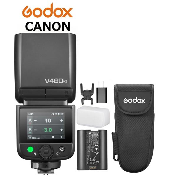 GODOX 正規代理店品 Godox V480-C TTL タッチパネル 2.4GHz