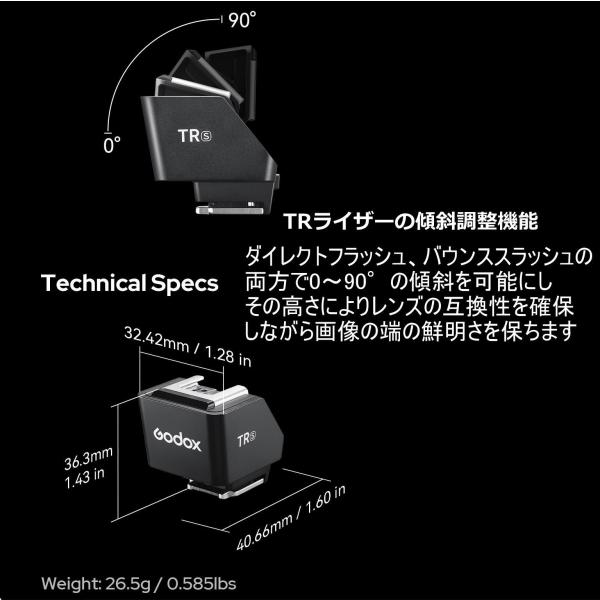 ���K�㗝�X�i Godox TR-S TTL�z�b�g�V���[���C�U�[  Sony �~�j�t���b�V���Ή� iT30Pro-S iT20-S iM22 iM20 iM30 ���i�摜1