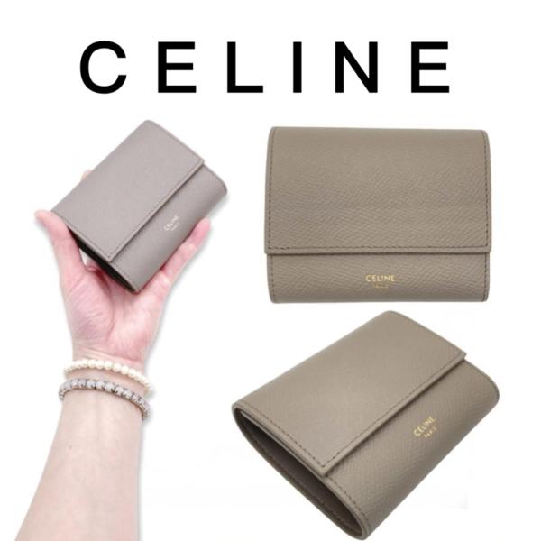 CELINE セリーヌ TRIFOLD トリフォールド SMALL WALLET スモール CELINE セリーヌ TRIFOLD トリフォールド SMALL WALLET スモール