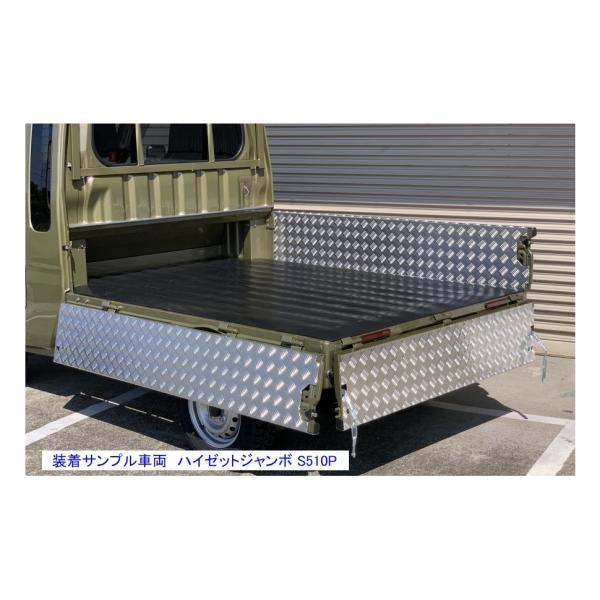 スナップオン　軽トラ　荷台カバー 軽トラック 荷台 保護カバー スーパーキャリィ用 _ベッド
