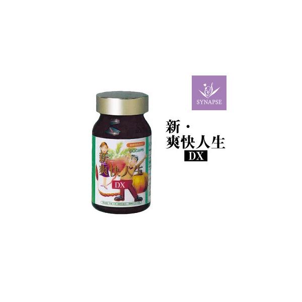 マカ 『新・爽快人生DX（60カプセル）』 栄養機能食品（ビタミンE)エンチーム マカサプリ ノコギリヤシ カボチャ種子エキス ガラナ 冬虫夏草 亜鉛