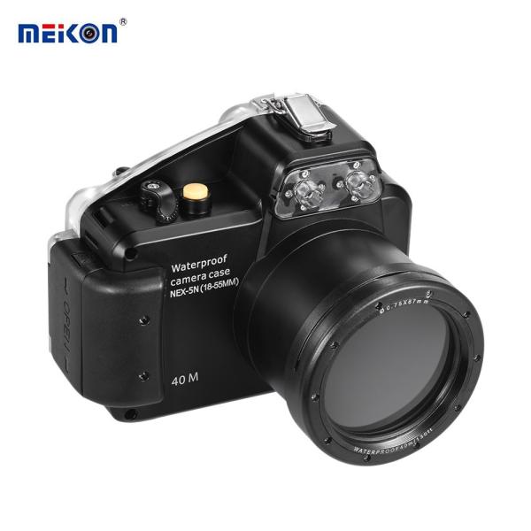 Sony NEX-5(18-55mm) 対応 40m防水 カメラ 水中 ハウジングケース