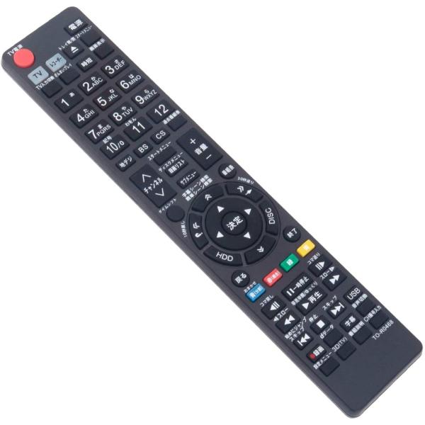 東芝 TOSHIBA REGZA ブルーレイディスクレコーダー用リモコン SE-R0468
