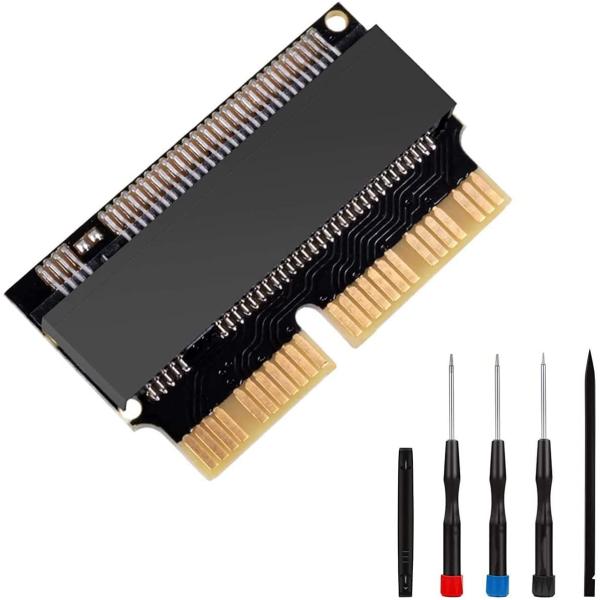 Macbook 用 新品 NVMe SSD 1TB 取付アダプター付き② MacBook Air Mid2013以降専用 SSD 1TB [NVMeSSD-PCIe-1000 +