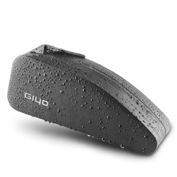 フロントフレームに取り付けるバッグ耐水TPUコーティング、防雨ジッパーで雨の侵入を防止自転車の邪魔をしないシックなデザイン軽量　107g